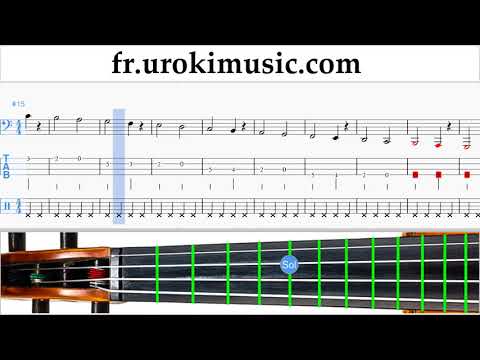 Cours de Violoncelle Shakira - Me Enamoré Tuto Partitions Partie#1 um-i829