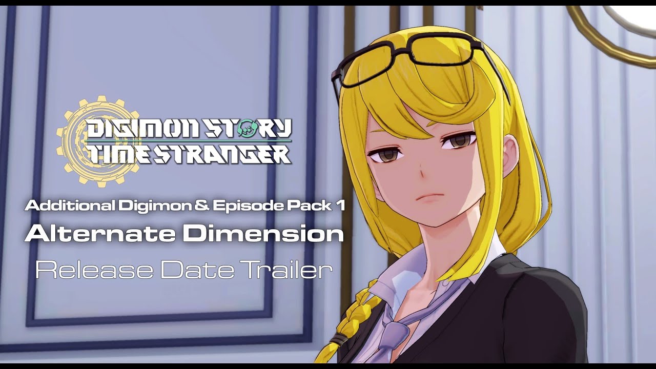Digimon Story Time Stranger — Season Pass DLC Alternate Dimension Release Date Trailer - YouTube