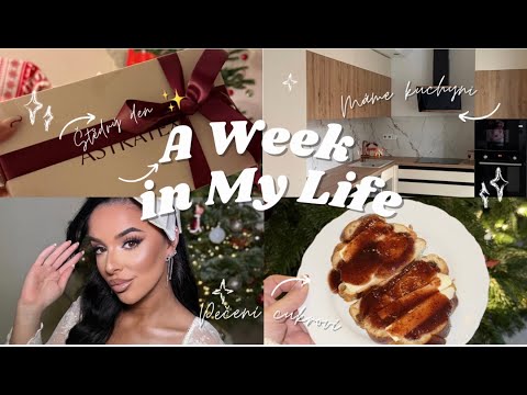 VLOG 33 - konečně máme kuchyni, zdobení stromečku a pečení cukroví🎄🎅🏼