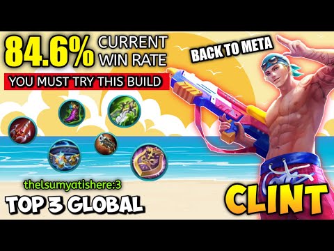 Clint Best Build 2021 || Top 3 Global By thelsumyatishere:3 – MLBB