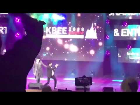 Dongwoo so cute - 180515 INFINITE "KBEE 2018 Moscow"