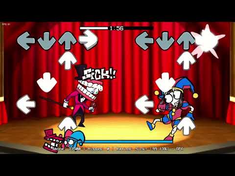 FNF VS Pomni, Jax & Caine: The Amazing Digital Circus | Digital-show