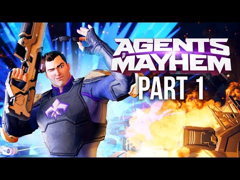 AGENTS OF MAYHEM Gameplay Walkthrough Part 1 - INTRO (Full Game)