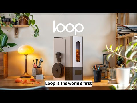 Loop - the world's first desktop 3d filament maker