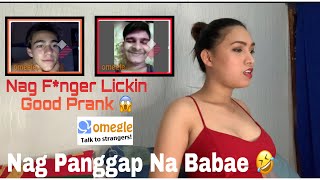 F*nger Prank on Omegle | Part 3 Lakas Trip sa Omegle | Omegle Prank | QueenNaj