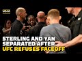 Petr Yan, Aljamain Sterling Have To Be Held Back After UFC Refuses To Allow Faceoff | UFC 273