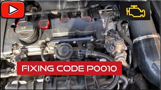 How to Replace the Camshaft Variable Solenoid Valve VVT on a MK5 Golf GTI (Fixing Engine code P0010)