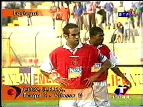 1997 (CUEFA) Sporting Braga (Portugal):2 vs Vitesse (Holanda):0