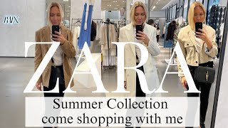 ZARA SUMMER HAUL TRY ON COME SHOPPING WITH ME TO ZARA