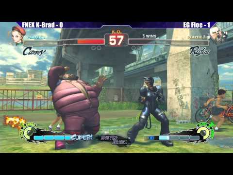 SSF4 AE 2012 FNEX K-Brad vs EG Floe - WB6 Road to Evo 2012