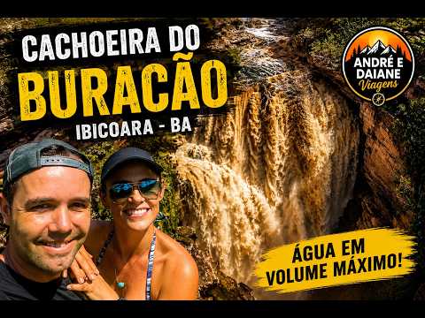 Ep.8  - A incrível CACHOEIRA DO BURACÃO - Ibicoara (BA) - Chapada Diamantina
