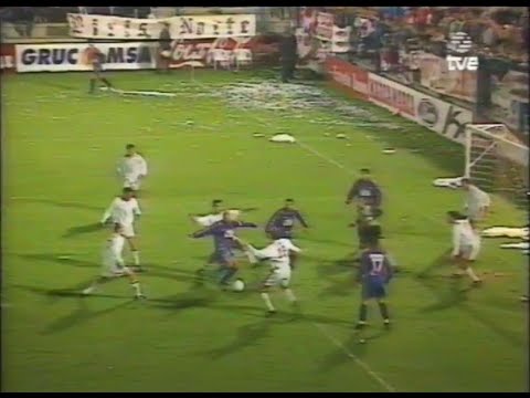Reportaje Partido de Liga Extremadura de Almendralejo 0 - 1 Sevilla.FC Temporada 1996