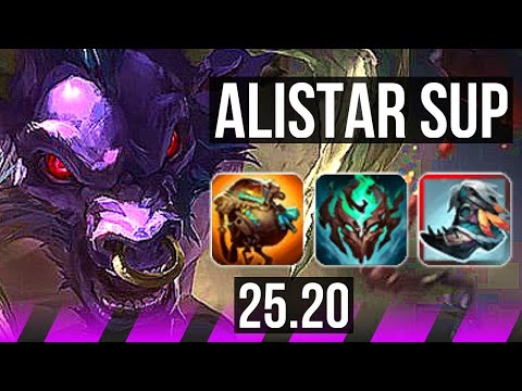 ALISTAR & Kai'Sa vs BLITZCRANK & Lucian (SUP) | KR Master | 25.20