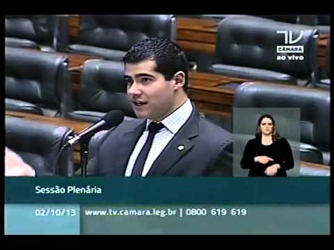 Dep. Alexandre Leite (DEM-SP) solicita presença dos deputados para votação do PL 6397/13