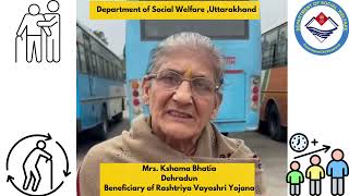 Distribution of assistive devices under Vayo Shree Scheme