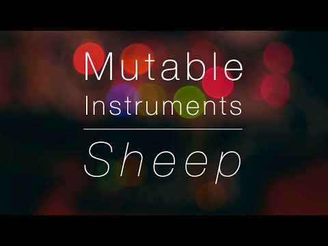 Mutable Instruments Sheep (Tides) DIY build feat. Oscillosaurus panel & black knobs image 2