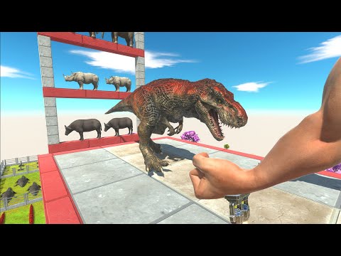 How to hit a target with a punch - Animal Revolt Battle Simulator