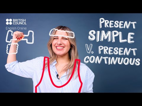 Present continuous or present simple? A Mini English Lesson
