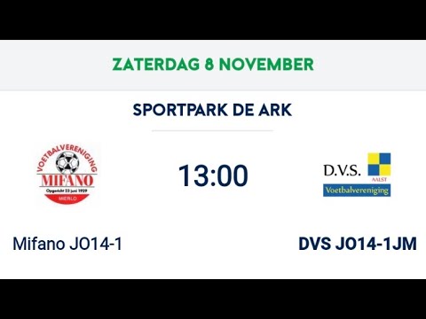 2025-26 p2w2 DVS JO14-1 v Mifano JO14-1 Highlights 3-2