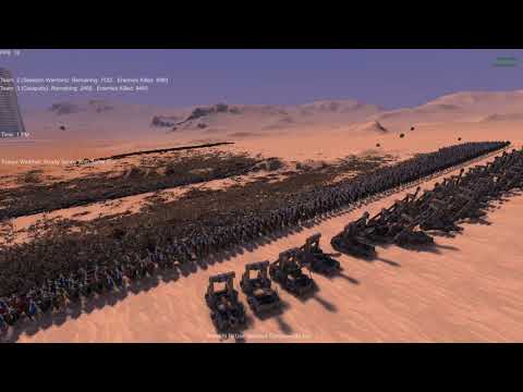 30000 Skeleton Warriors vs Massive  Medieval Army | Ultimate Epic Battle Simulator