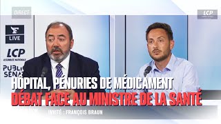 Hôpital, médicaments - Débat face au ministre de la santé
