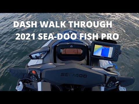A WALKTHROUGH OF THE DASH | CONTROLS | 2021 SEADOO FISH PRO