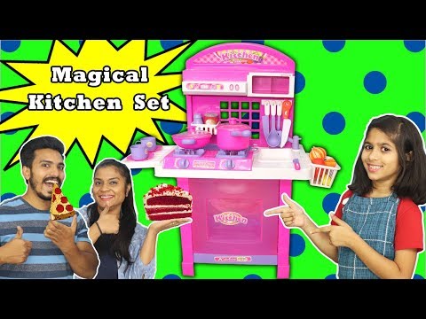 Pari's Magical Kitchen Set | Pari Playing With Magical Kitchen Set