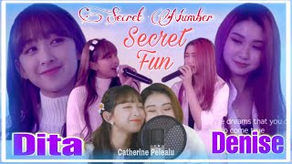 Download lagu Dita and Denise Secret Number - Secret Fun Episodes - Singing Battle🎤 Dita Denise mp3