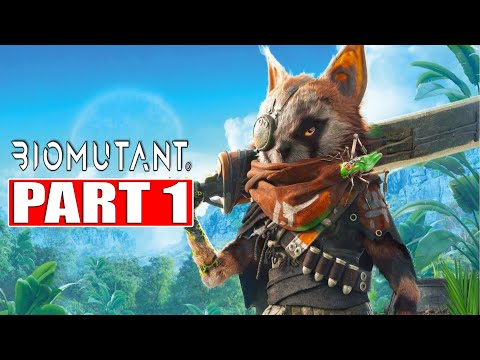 BIOMUTANT PS5 Gameplay German Part 1 German Walkthrough BIOMUTANT Deutsch