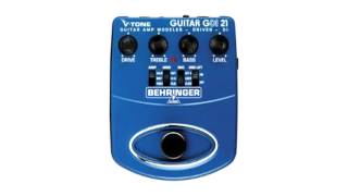 Video thumbnail for Behringer GDI21 V-TONE GUITAR DRIVER DI Guitar Amp Modeler/Direct Recording Preamp/DI Box Demo by Mykola MrHardGuitar - Guitar Reviews And Lessons