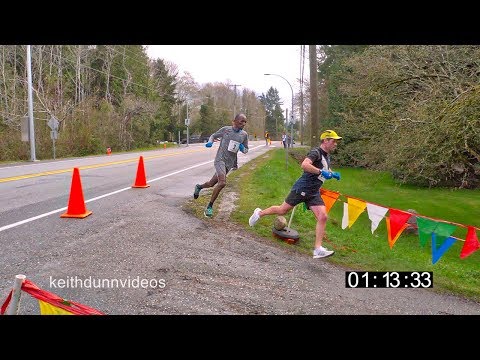 Koske and McNamara Battle at the 2018 Fools Run Half Marathon