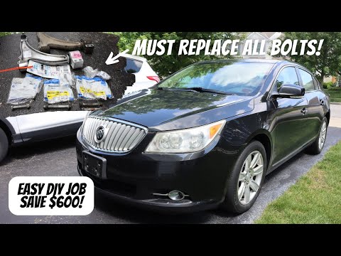 How to Replace GM Control Arms on 2010-2016 Buick Lacrosse, Regal, Chevy Malibu