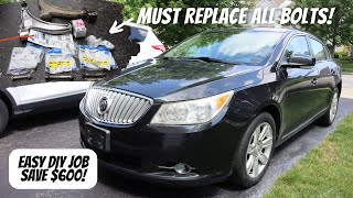 How to Replace GM Control Arms on 2010-2016 Buick Lacrosse, Regal, Chevy Malibu
