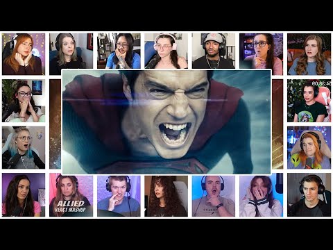 Superman Destroys The World Engine Reaction Mashup | Man of Steel (2013)