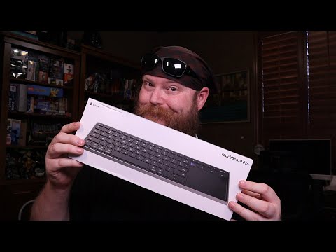 CZUR TouchBoard Pro - Wireless Keyboard and Trackpad Combo