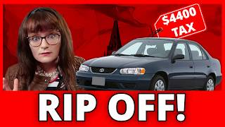 You're Getting Ripped Off! UNFAIR Taxes on Used Cars