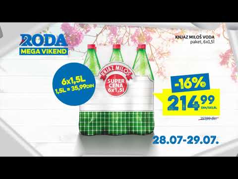 Mega vikend 28.07 - 29.07.2018.