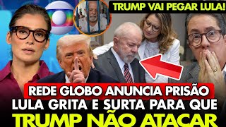 URGENTE! LULA SURTA E GRITANDO DEPOIS QUE O JORNAL NACIONAL ANUNCIA ATAQUE AO BRASIL E SUA PRISÃO!