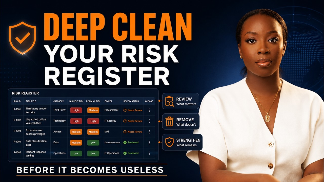 How to Deep Clean Your Risk Register video thumbnail