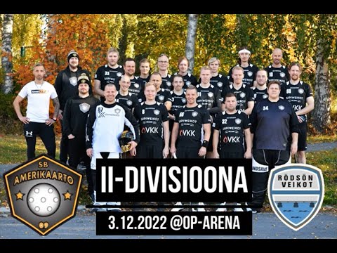 Salibandy II-divisioona | Amerikaarto - RöVe 3.12.2022