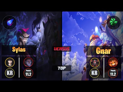 Roach SYLAS (Top) [Phase Rush] VS GNAR - Grandmaster KR Patch 11.2