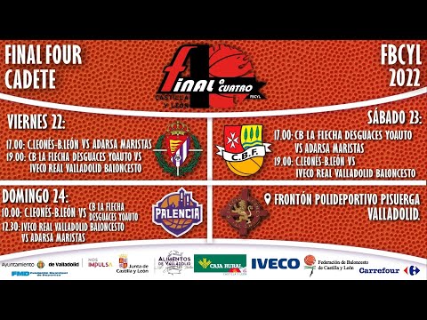 J1 Final Four Cadete Especial CyL 2022 | CB La Flecha Desguaces Yoauto - IVECO RV Baloncesto