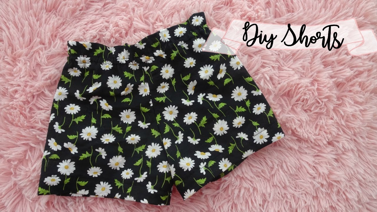 DIY Shorts + how to make pattern | Ruffled Top
