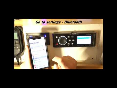 Fusion bluetooth pairing with Iphone