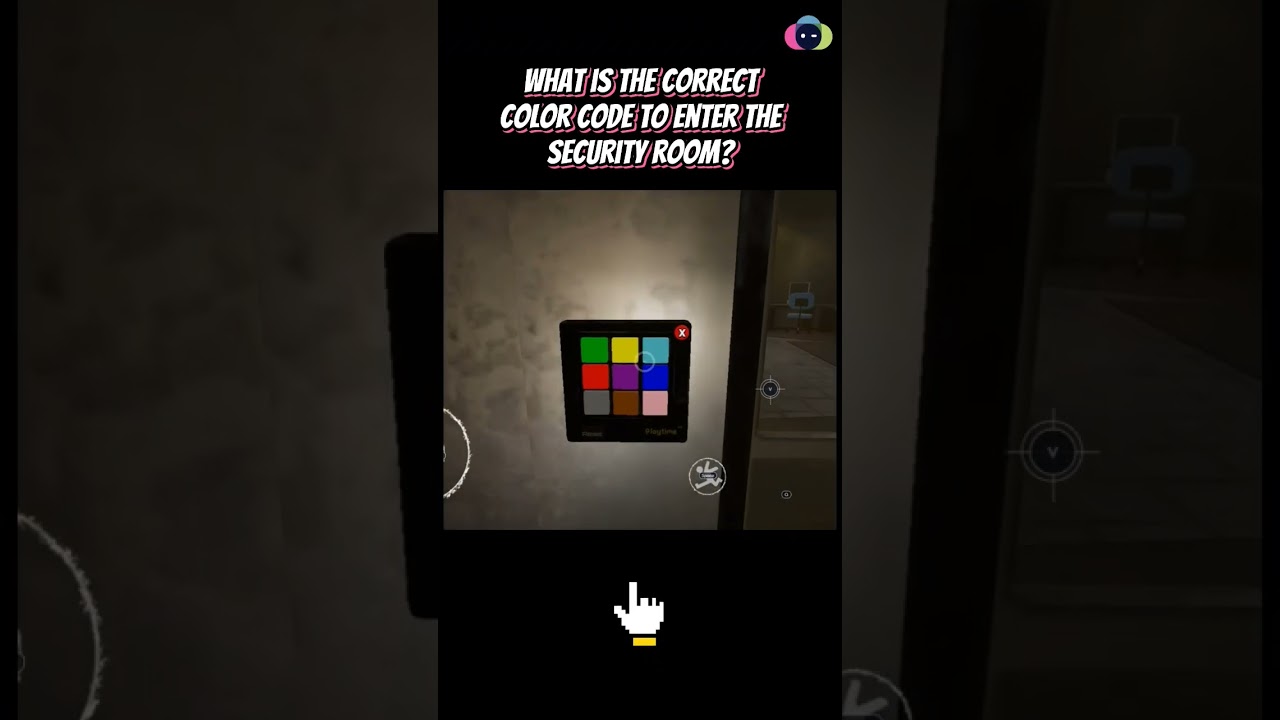 Correct color code for poppy playtime chapter 1? #poppyplaytime #huggywuggy #nowgg