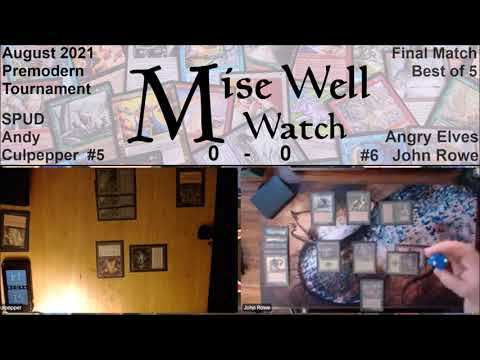 August 2021 Premodern Monthly - Final Match - SPUD vs Angry Elves