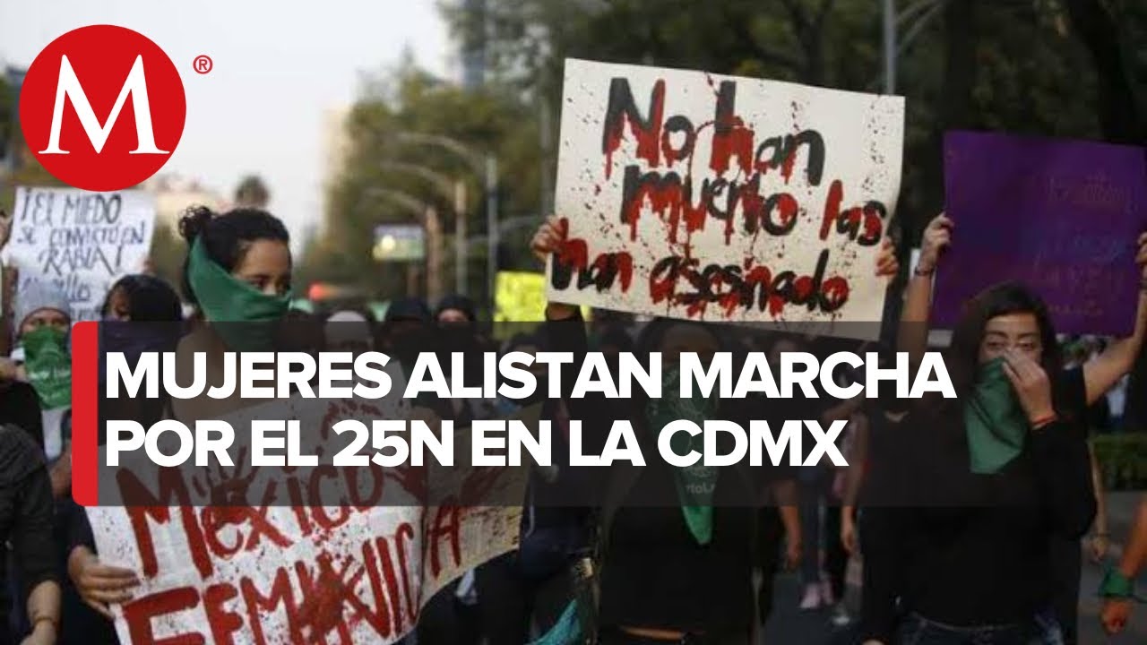 Alistan marchas por 25N en CdMx, hay cierres viales