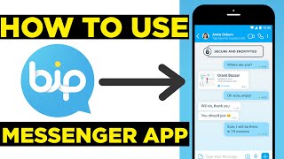 How to use Bip Messenger App  Whatsapp Killer