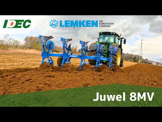 動画のサムネイル画像：LEMKEN リバーシブルプラウ Juwel8MV 丘曳