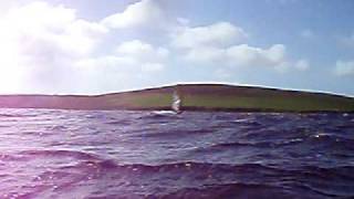 preview picture of video 'Duck gybe - Shetland Isles'